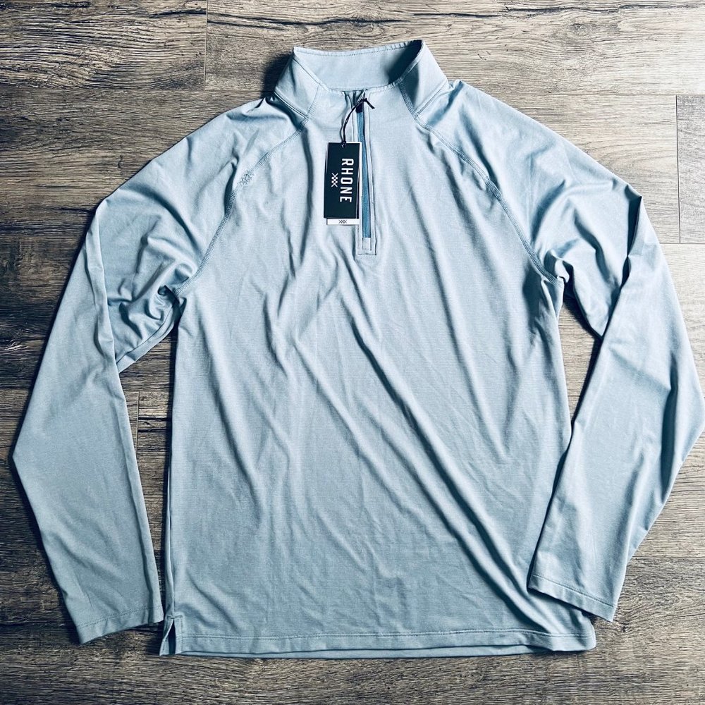 *SOLD* Rhone, Session 1/4 Zip, Captains Blue, M
